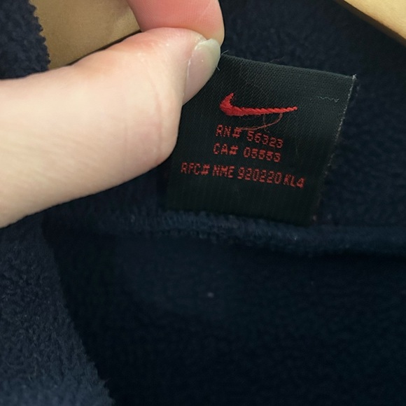 Nike Vintage Fleece Quarter-Zip Pullover (XL) - Picture 5 of 9